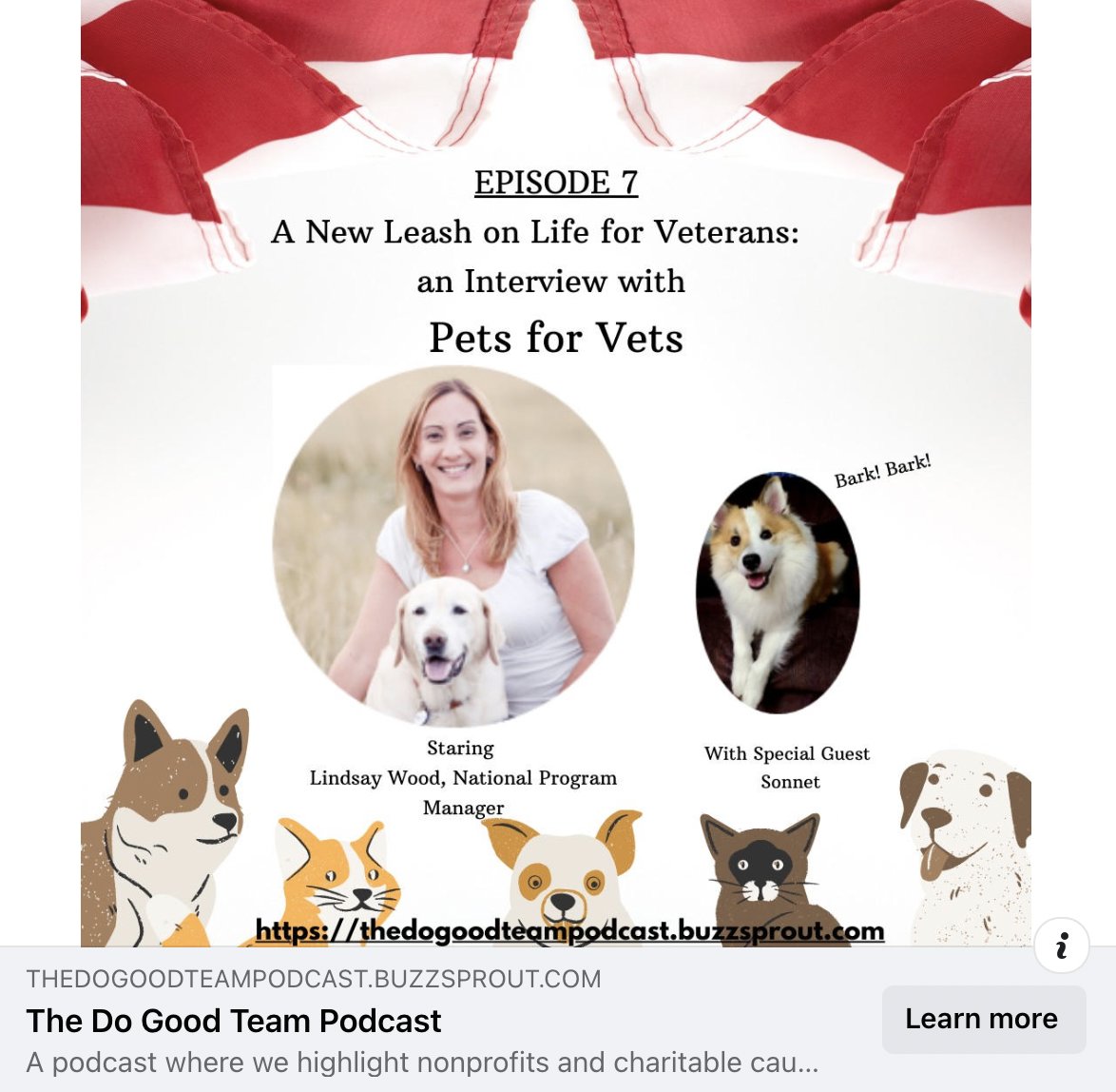 Our National Program Manager was recently featured on 'The Do Good Team' podcast. You can listen to it here. x.com/TheDoGoodTeam1…