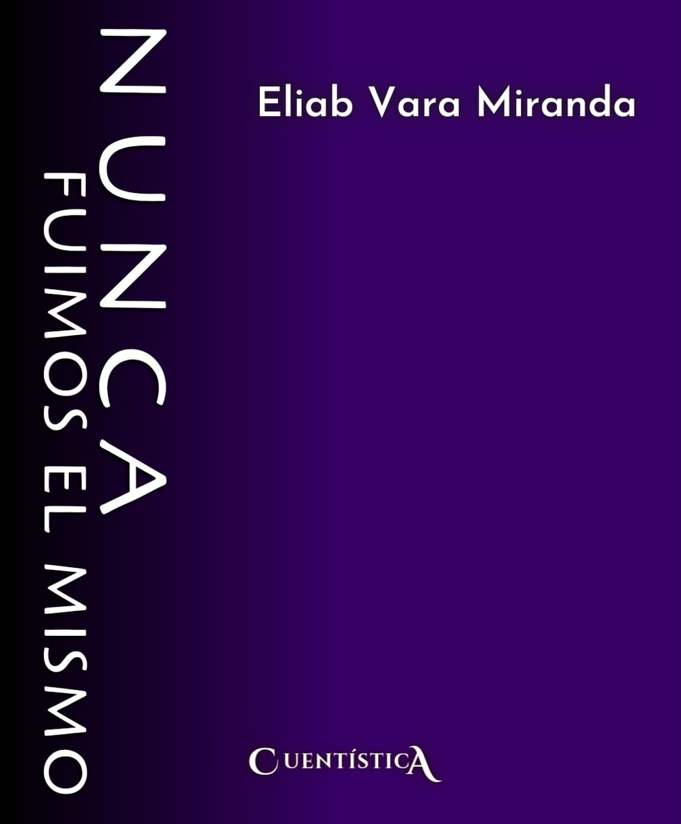 NUNCA FUIMOS EL MISMO
Eliab Vara Miranda

La próxima publicación será la plaquette de nuestro querido autor Eliab, que nos propone un arriesgado texto, del que compartimos lo siguiente:
🧵

#literatura #escritormexicano #CDMX #psicología