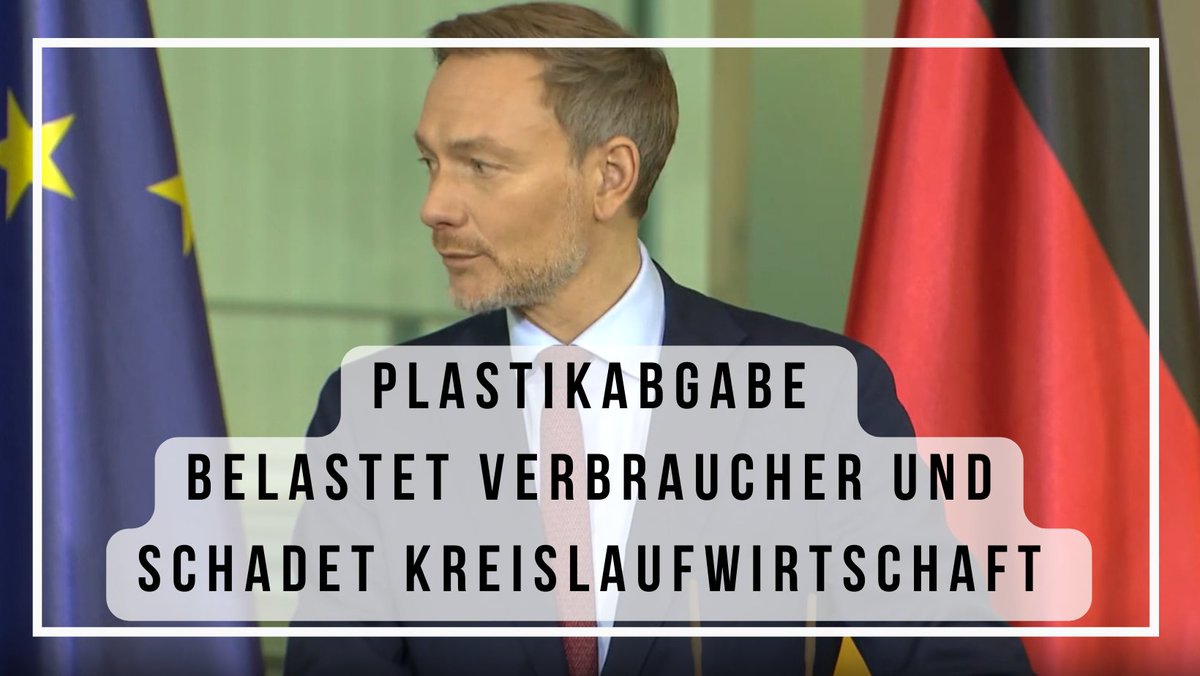 Die #Plastikabgabe ist übrigens ein Projekt der Partei <a href="/dieLinke/">Die Linke</a> und wurde noch im Oktober von den Ampelparteien und den übrigen Fraktionen abgelehnt: dserver.bundestag.de/btd/20/086/200…. Hier geht es zu unserer Stellungnahme: newsroom.kunststoffverpackungen.de/2023/12/13/pla…