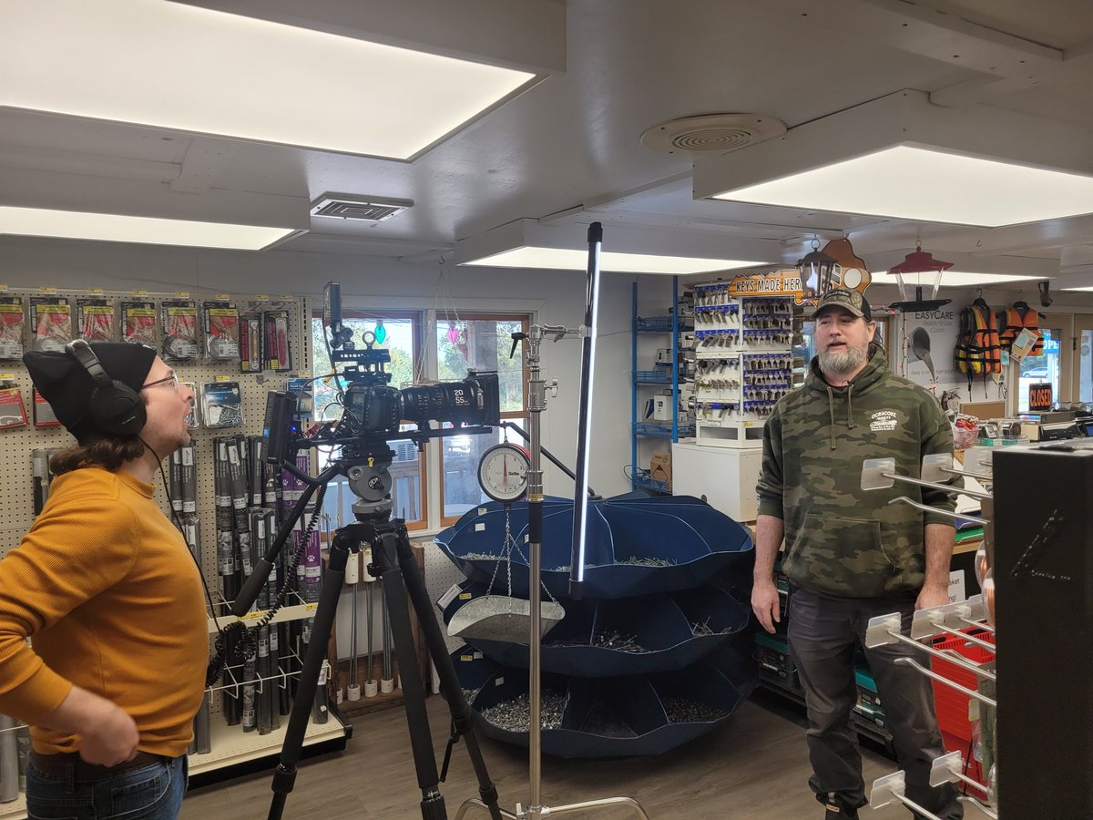 I've spent the past couple of days with <a href="/CteHyde/">HydeCTE</a> County  faculty &amp; students filming for &amp; sharing information about "Made In Hyde County" &amp; other resources. We were even able to do some filming at Ocracoke Variety Store! We  should be ready to launch in early 2024 - stay tuned!