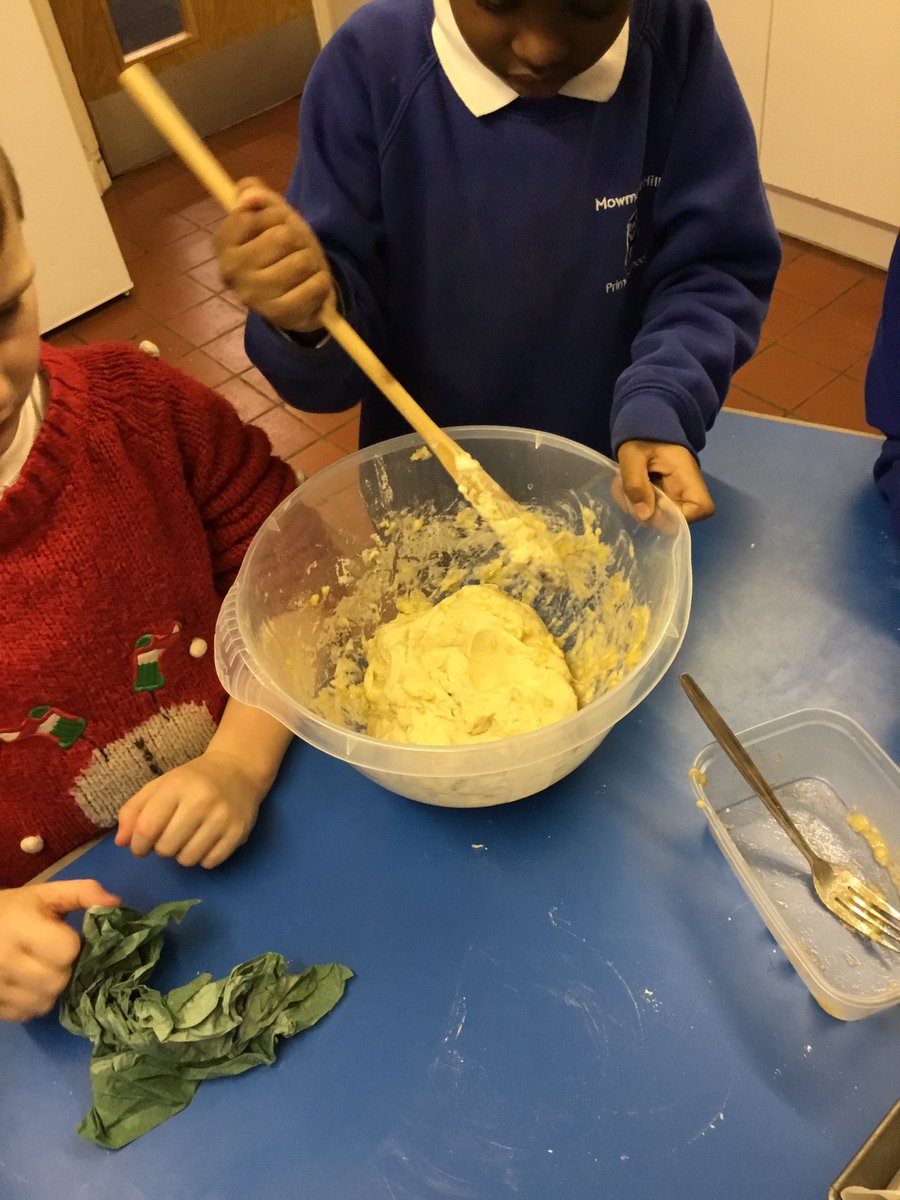 Year 2 enjoyed being bakers for the day! We made bread using different ingredients including chocolate chips and cheese! @MattSPeet