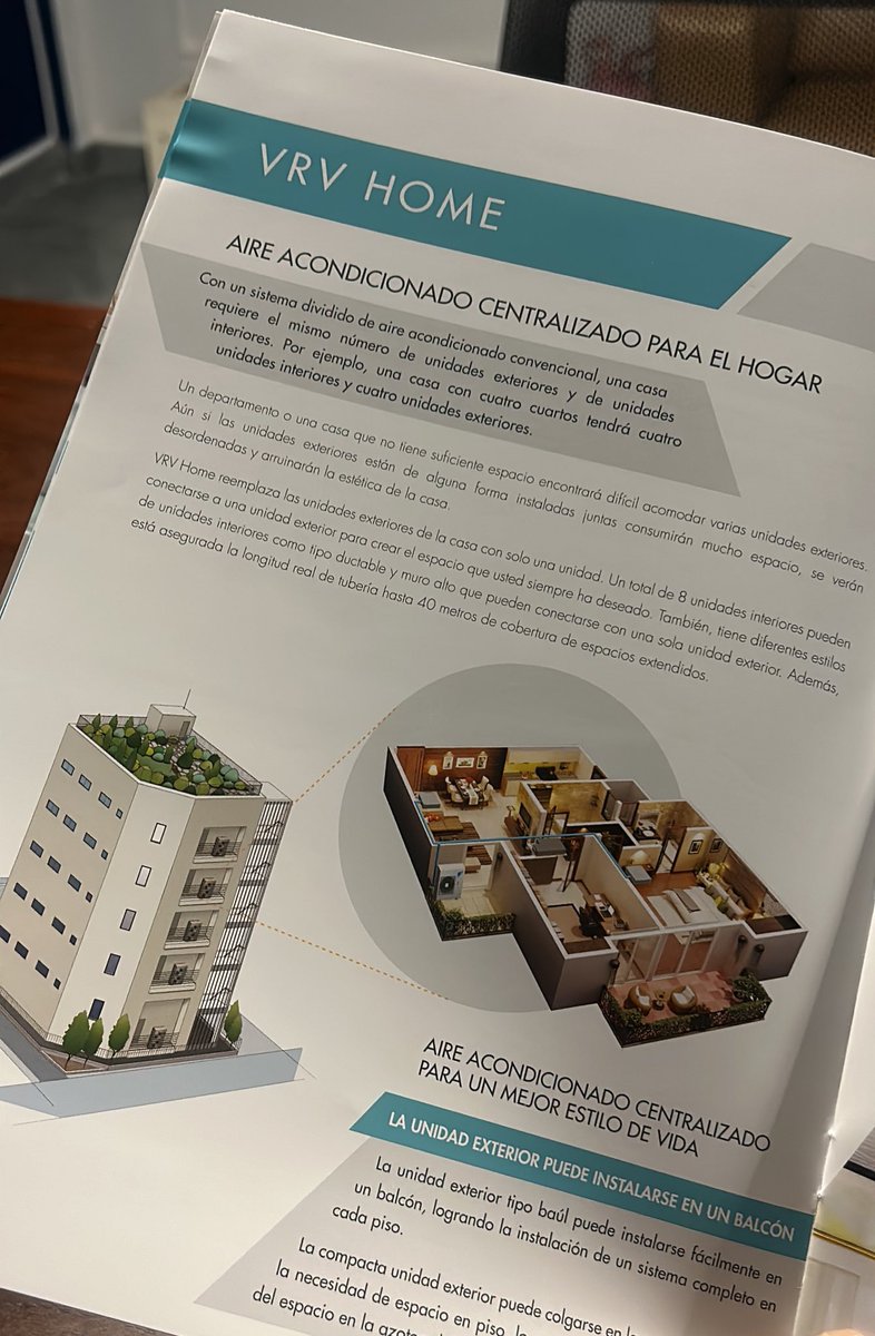 IsidroAvila's tweet image. #VRV #Daikin #VRVHome