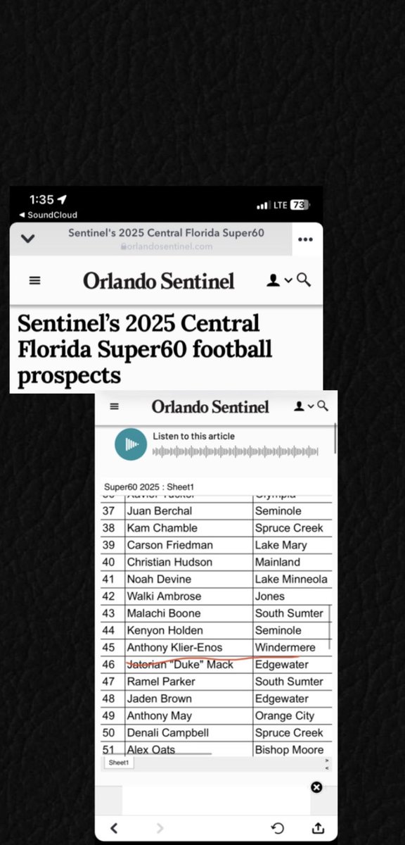 Blessed to be the 45th player in central Florida for the class of 2025 🙏🏽