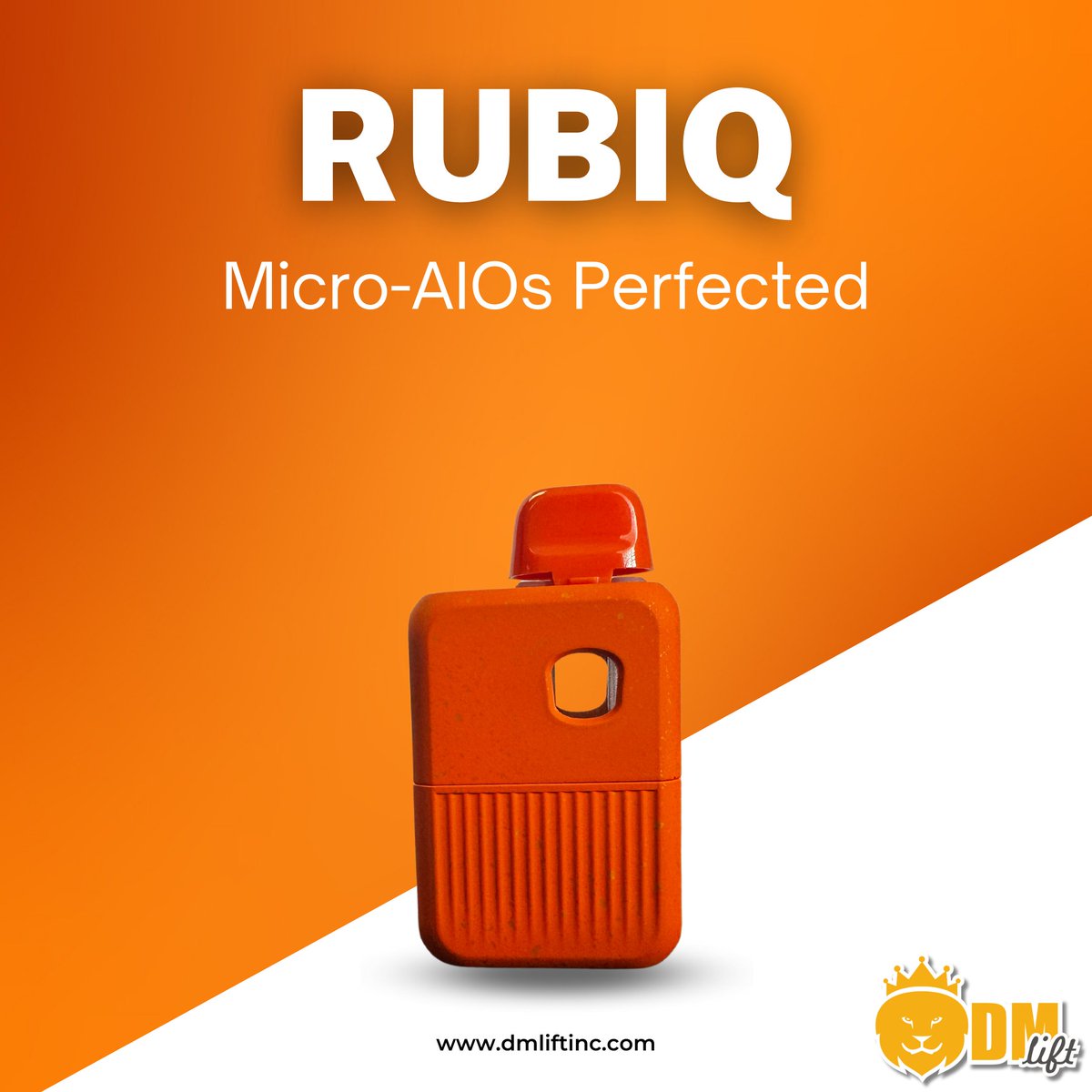 You know what they say... “Good things come in small packages”

Introducing: Rubiq

bit.ly/3RHfmL2

#DMLift #MicroAIO #smallpackages #vape #B2B #cannabiscommunity #cannabisindustry #cannabisbusiness #cannabissociety #cannabis #THCextracts #THCoil #vapepod #cannabisoil