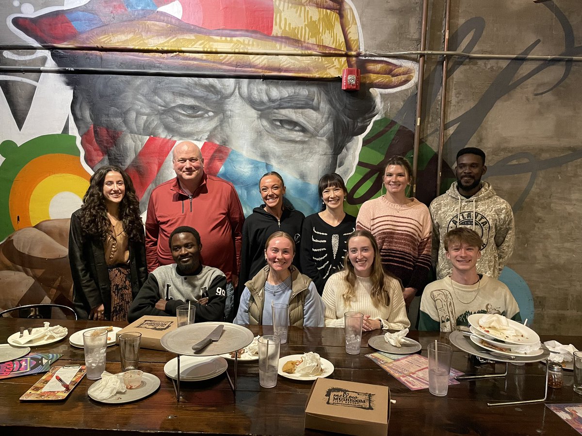 Celebrating the end of a productive semester. Thanks Shaughnessy group students.