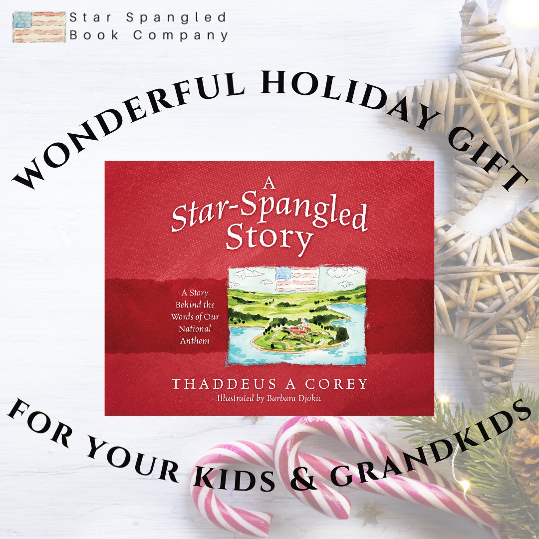 A wonderful holiday gift for your whole family to enjoy! 

#happyholidays #holidaygift #americasstory #kidsbook #childrensbook #patrioticstory #patriotickidsbook #americanflag #nationalanthem #usa 

StarSpangledBookCompany.com