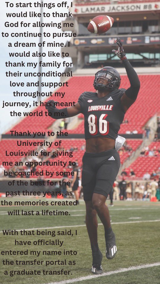 elijahdowning_'s tweet image. Thank you Louisville. Open to any and ALL opportunities! 🖤