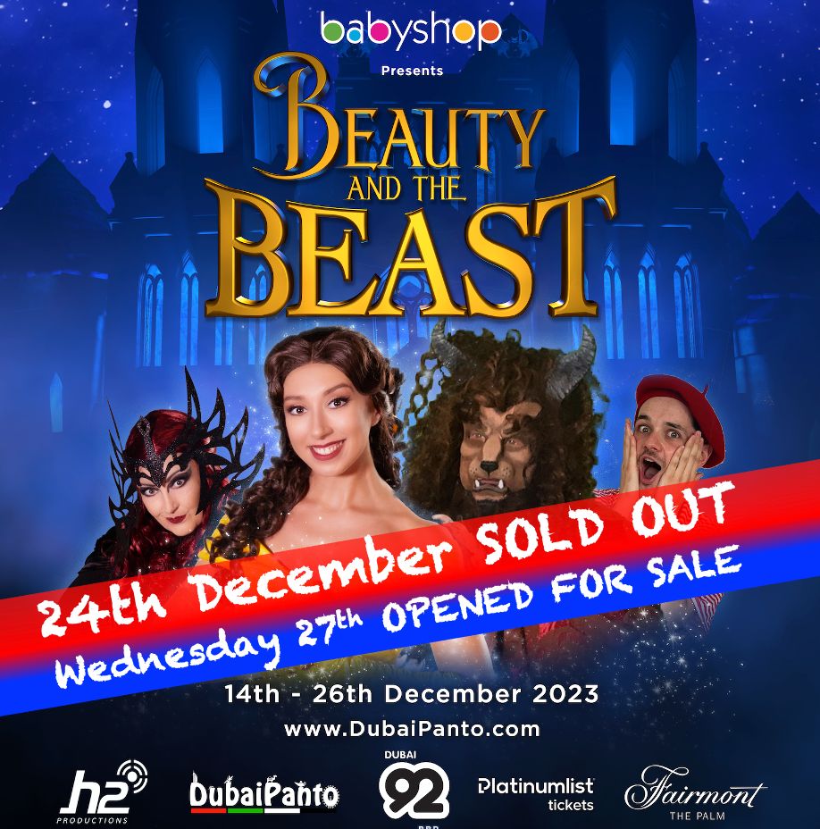 Performances starting to sell out, but seats are available - we've just added extra an extra performance on the 27th December! Book now at DubaiPanto.com or Platinumlist.net - Big thanks to <a href="/BabyshopArabia/">Babyshop Arabia</a>, @DubaiPerformingArts, <a href="/BritishMumsDXB/">British Mums Dubai</a>,  <a href="/Dubai92/">Dubai 92</a>