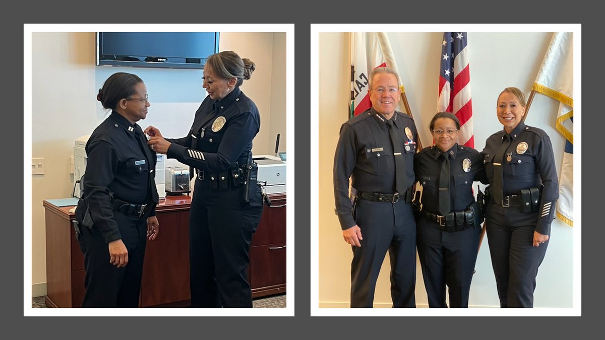 We congratulate Alisha Jordan, LAWPOA's 3rd Vice President, on her well-deserved promotion to #LAPD Captain. Alisha's dedication and leadership inspire us all, and we look forward to witnessing the positive impact she continues to make within the LAPD.