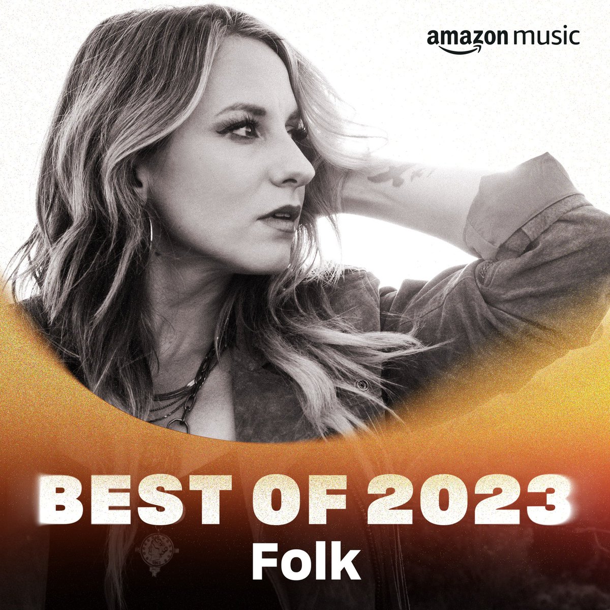 Thank you, @amazonmusic for including me on this wonderful playlist. Very honored. 🤍 Y’all be sure to ask Alexa to play you the Best of 2023 Folk, and hear my song “Lately” Written with my dear friends @gordiesampson @troyverges 🤍