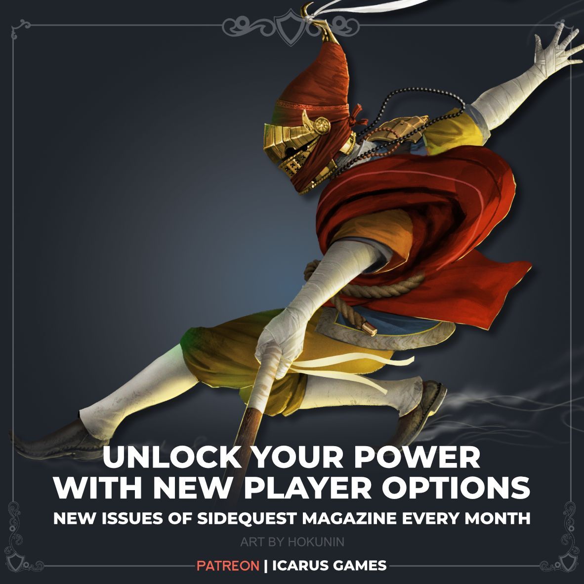 Icarus Games, creating SIDEQUEST, A Monthly RPG Magazine