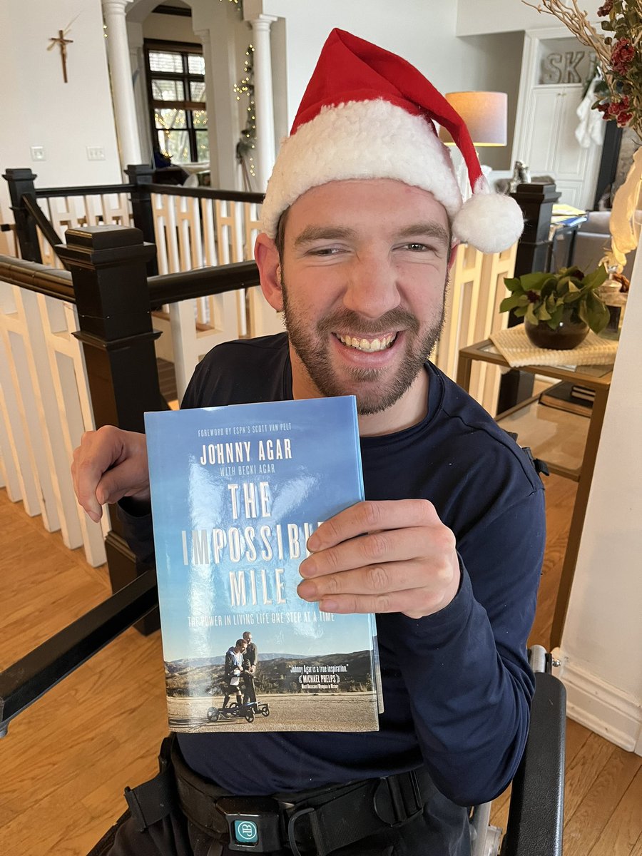 We all have challenges to conquer. This Christmas it would be a dream come true if I could help you or your loved ones conquer their own #ImpossibleMile! amazon.com/Impossible-Mil…
