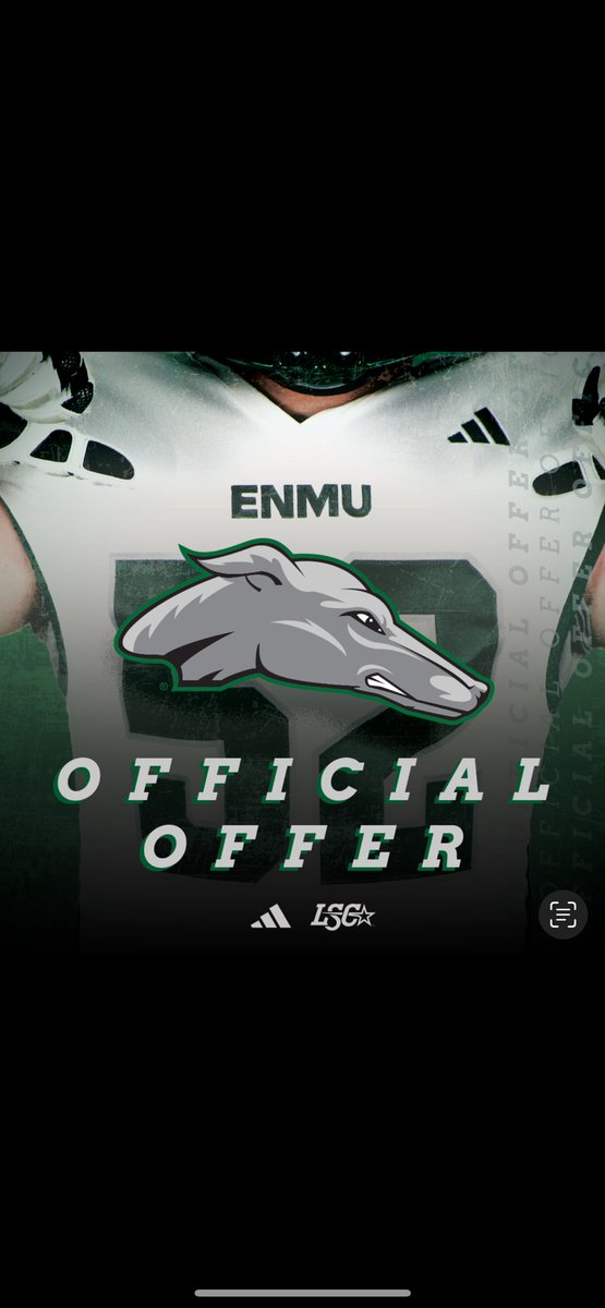 More than grateful to receive a scholarship offer from Eastern New Mexico University! All glory to God !#GoHounds!! @ENMUFootball @CoachKelleyLee @KadenMerrell @blangford_