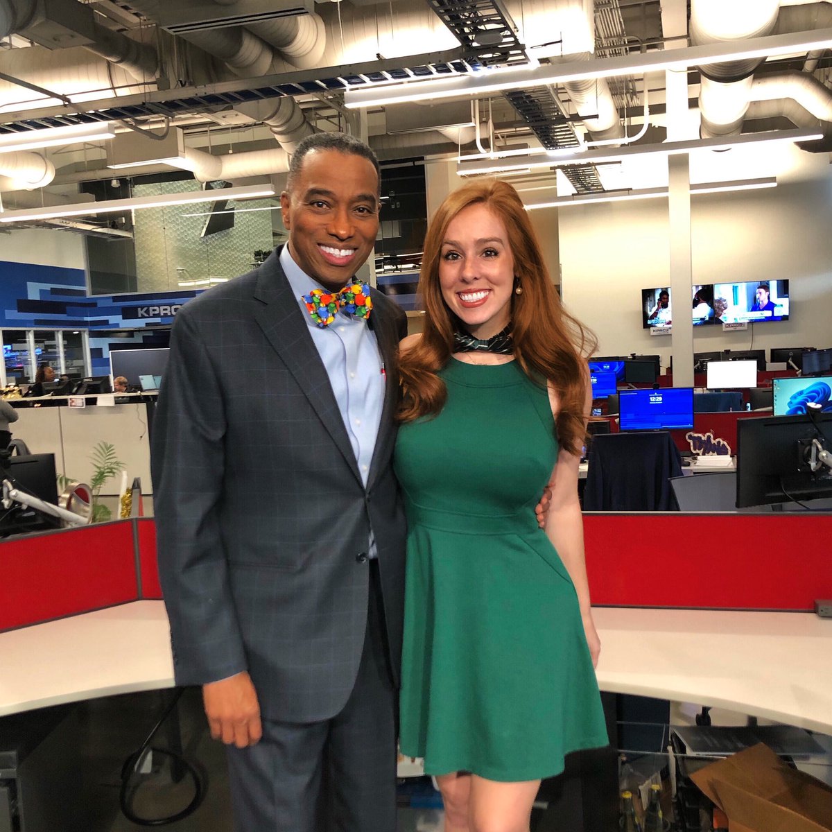 Happy Retirement Khambrel! Kham’s always been the kindest and most classy man in the newsroom. It’s been an honor learning from him as a college intern, and working alongside him as a colleague. Congratulations on 48 years!! 🥳 @KPRC2 @KPRC2Khambrel