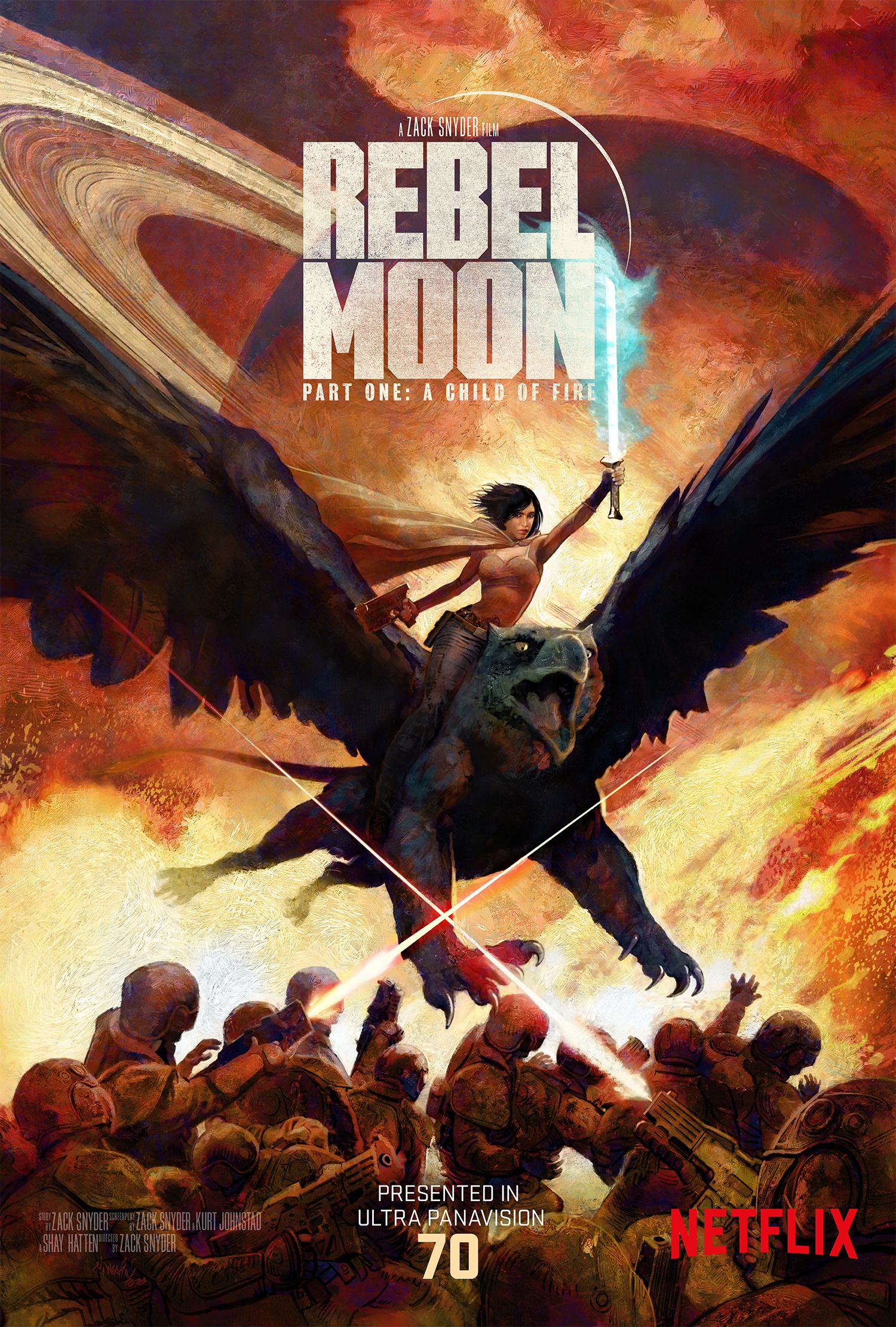Rebel Moon Part 1: A Child of Fire por V. Castro - Audiolivro 