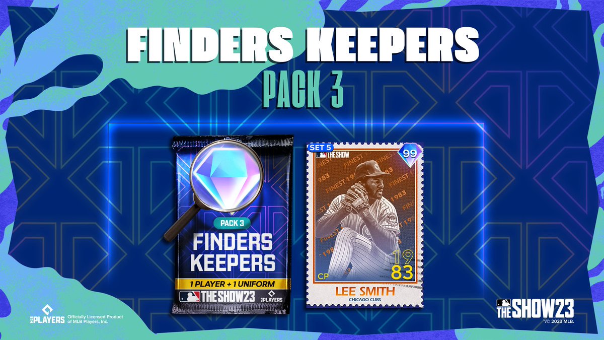 Add the Hall of Famer Finest Lee Smith in the Finders Keepers Pack! 🔥👀 Live tomorrow at noon PT. #MLBTheShow