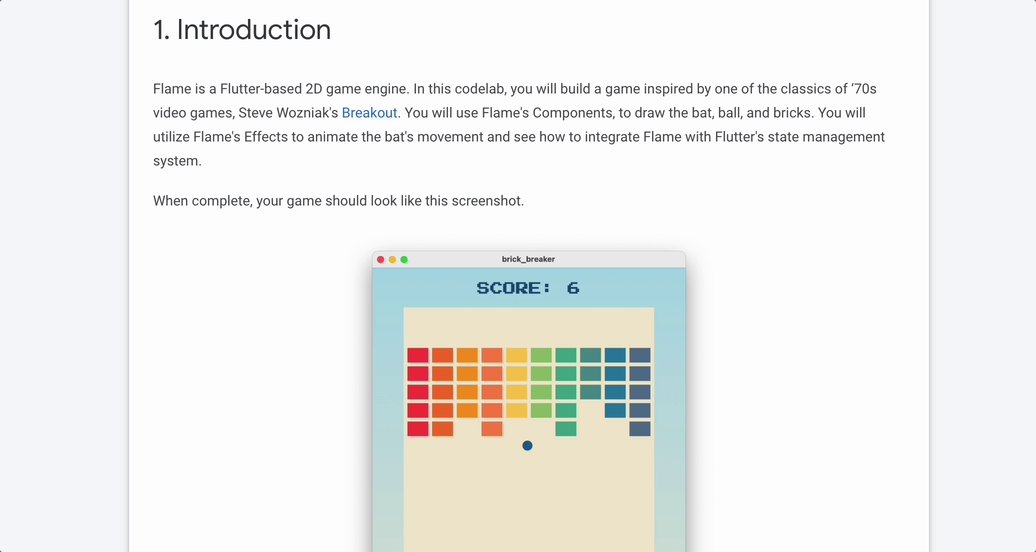 Introduction to Flame with Flutter