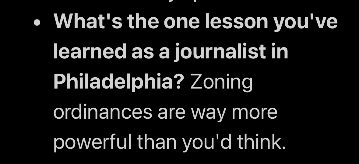 Danya Henninger (@phillydesign) on Twitter photo Such good questions <a href="/MikeDonofrio_/">Mike D'Onofrio</a>, thanks for the opportunity
Perhaps my fave
axios.com/local/philadel… Such good questions <a href="/MikeDonofrio_/">Mike D'Onofrio</a>, thanks for the opportunity
Perhaps my fave
axios.com/local/philadel…