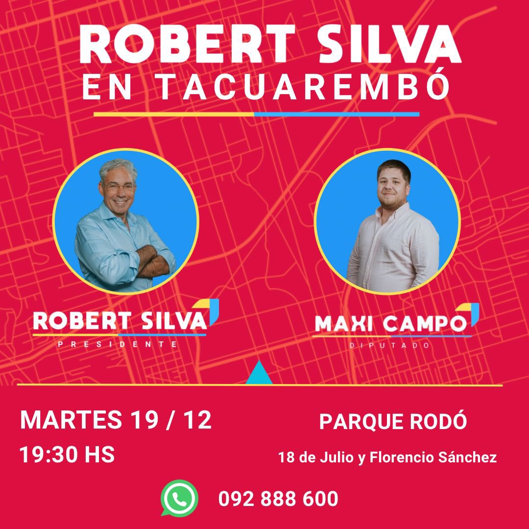 El próximo martes comenzamos un nuevo sueño junto a @robertsilvauy. ¡Los esperamos! Tacuarembó @creceuy