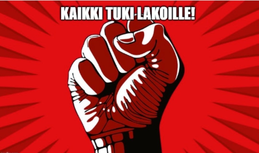 Erinimaista lakkopäivää kaikille! Oikeston mielestä tänään tulee maailmanloppu, kivijalkakaupat kuolevat, ja lapset nälkään. Kokoomus ja persut ovat enää vain yksi puolue. Ja jos oot tolkun ihminen ja hiljaa: sä mahdollistat sivistysvaltion alasajon, eikä olla ees venäjällä.