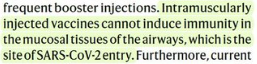 HansMahncke's tweet photo. There's a scandal of epic proportions brewing here. A new study in Nature now asserts that mRNA "vaccines" were by their very nature never able to stop the spread. Impossible in theory and practice. Yet that was the excuse used to force everyone to get injected with this stuff. https://t.co/5AHOKYbxmE