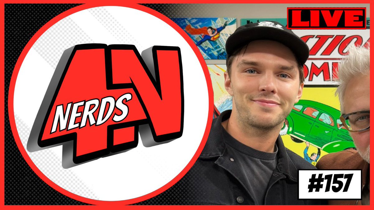 4Nerds_4's tweet photo. Join us today for all new episode of the #4nerds!!
Lex Luthor casting is Offical!!
#ZackSnyder want to finish his DC story arc on @netflix?!!
Sean Gunn as Maxwell lord
Sasha Calle out as supergirl
And more!!
https://t.co/5DoTqHsZnN https://t.co/ZAlOS0DlSi