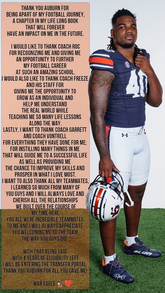 Thank you Auburn Family #WDE