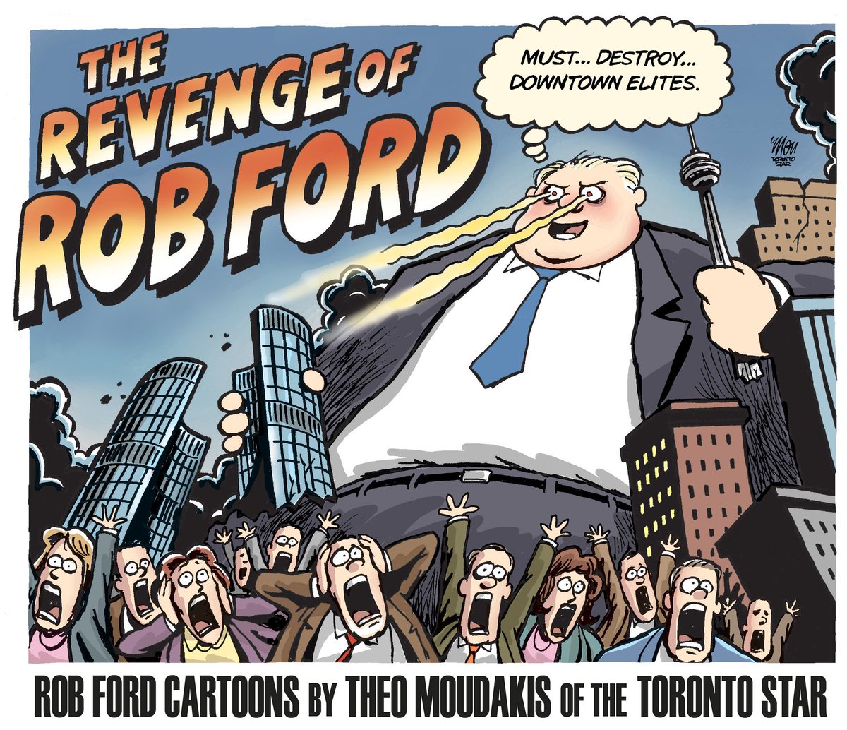 Enough that I was about to release a Rob Ford cartoon book.. then the publisher went bust 🫤