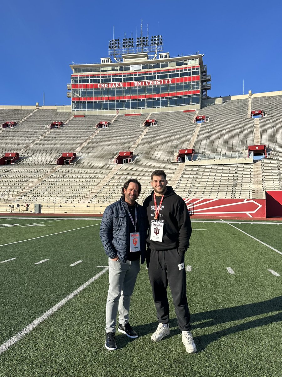 Had a great time today on my OV to Indiana University! Thanks to all the staff for being so welcoming! @Coach_BHaines @CCignettiIU @Coach_PatKuntz