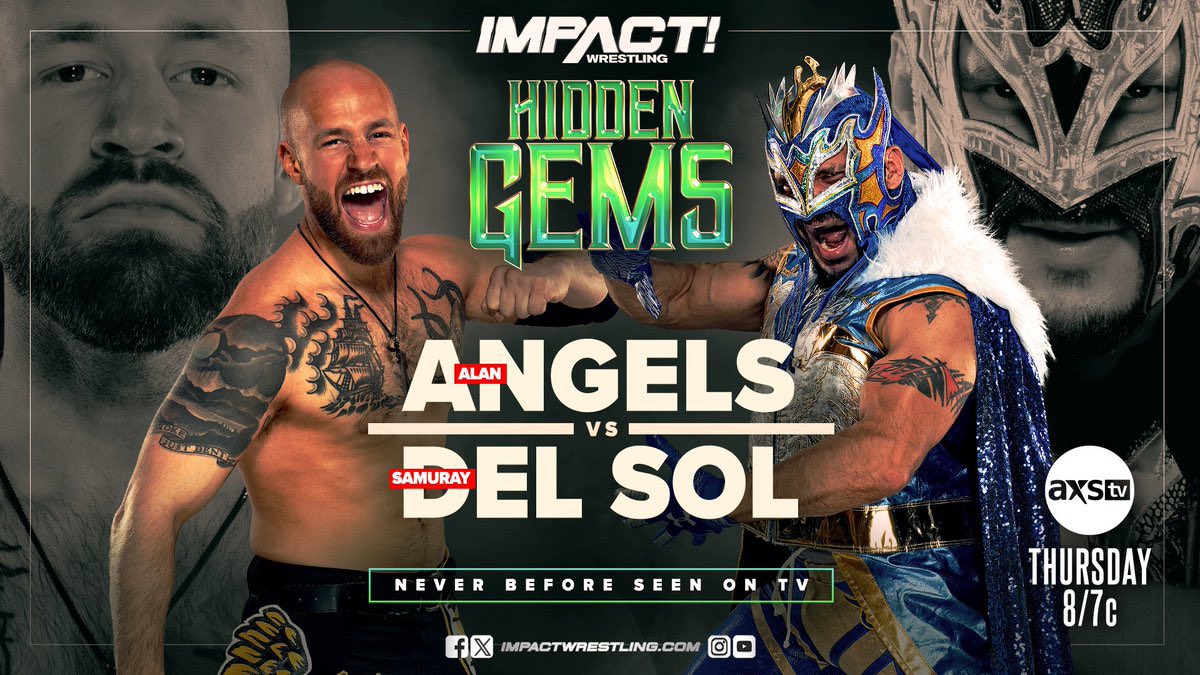 JoeScottMFC's tweet image. Tomorrow #IMPACTonAXSTV #HiddenGems

@Alan_V_Angels v @gloat