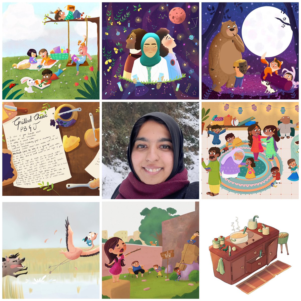 Here is #artvsartist2023 time.
This year was the year of learning.
Joined svslearn. 
Built a website.
Learnt from my failures 
#kidlitart #childrensbooks #illustration #SCBWI #picturebook