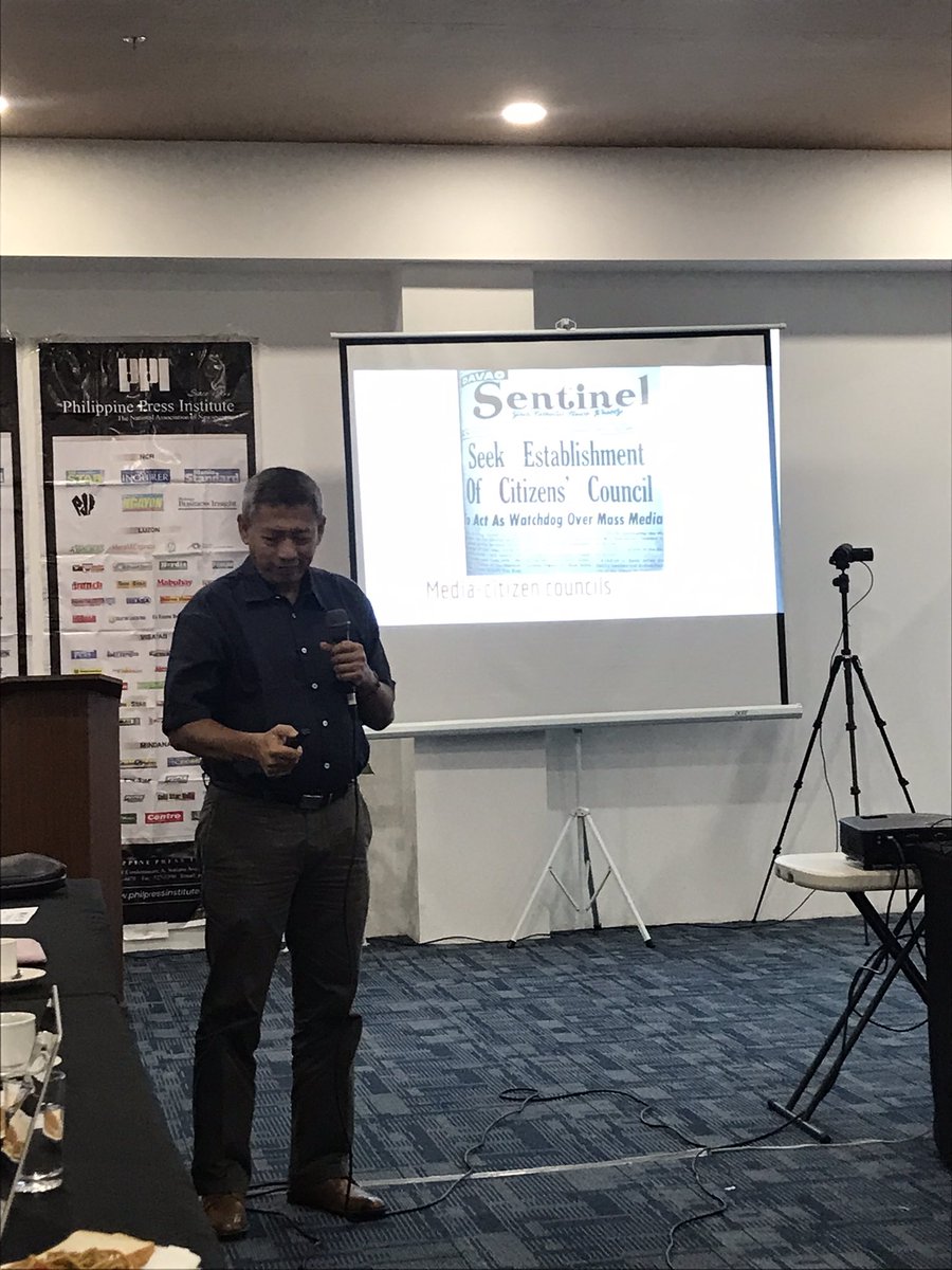 v_araneta's tweet photo. Prof. Gary Mariano explains what makes a good Media-Citizen Council https://t.co/pO0m0Yczyv