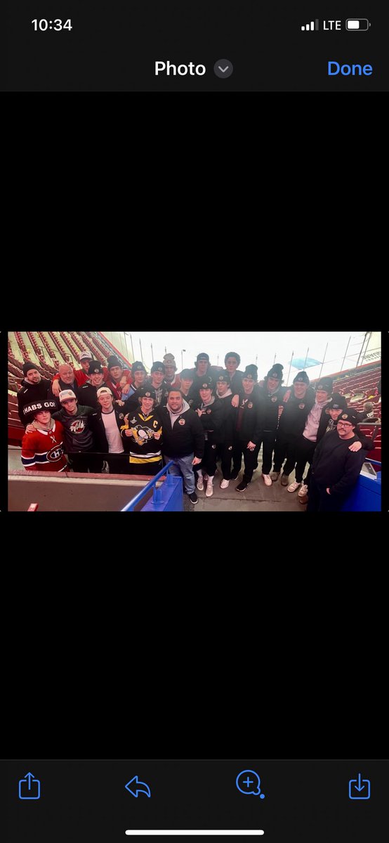 Great time at a great hockey game!  #Pens #Habs