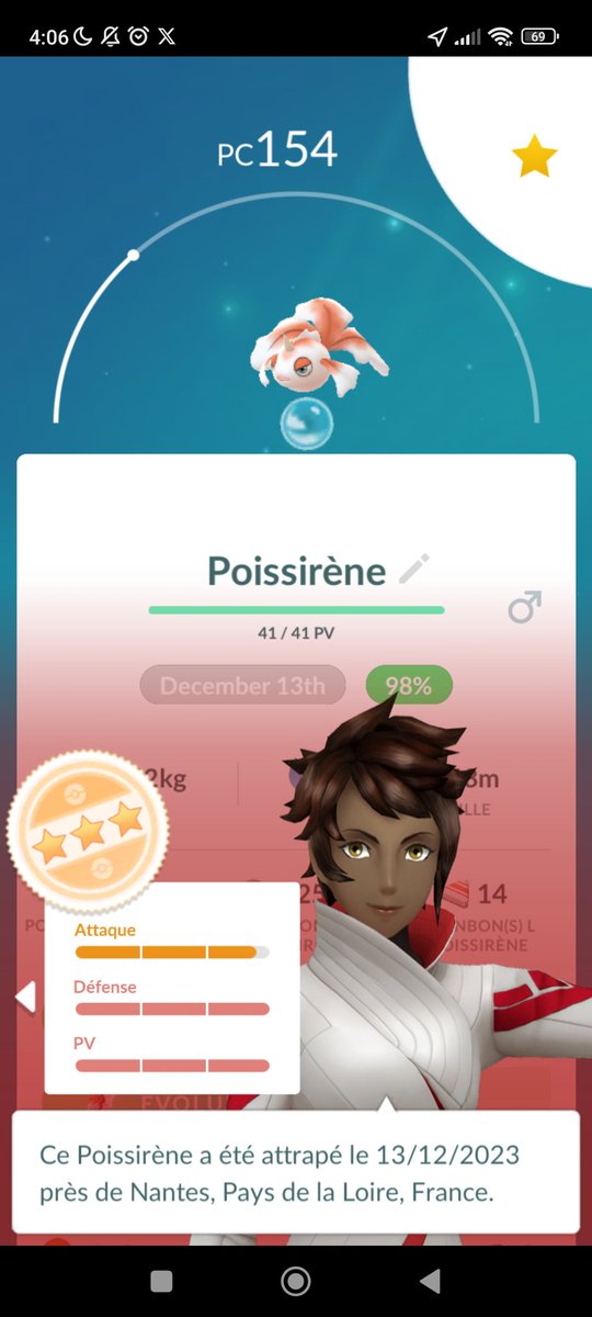 DaPokemonLady's tweet photo. Tiny #WednesdayHaul :

1 #ShinyPokemon ✨🩵
1 XXS #Pokemon 🤏
1 XXL Pokemon 🤩
2 98% IV Pokémon !!

#PokemonGO #PokemonGOApp #PokemonGOShiny #NotAHundo #SoClose #AAARG https://t.co/7AHanyCjaL