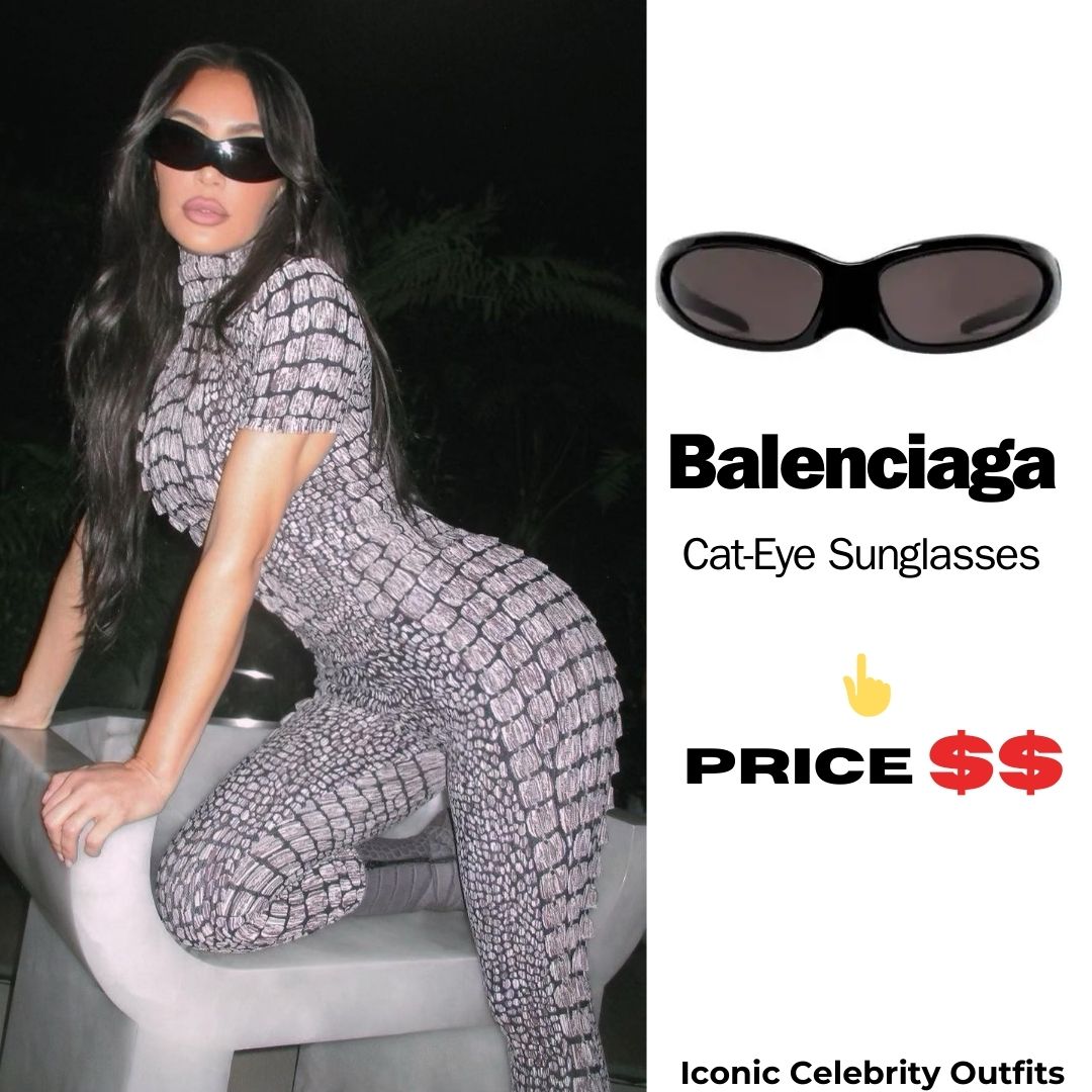 Kim Kardashian Style: Balenciaga Cat-Eye Sunglasses 😎 
👉 iconiccelebrityoutfits.com/kim-kardashian…
#KimKardashian #Balenciaga #GlamGame #LuxuryStyle #ShopTheLook #OOTD #LimitedEdition #FashionIcon #KimKardashianspired #IconicCelebrityOutfits #celebrities #KimKardashianStyle #sunglasses