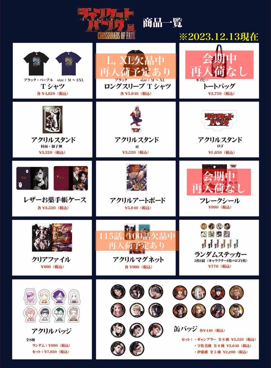 ジャンケットバンク 原画展 缶バッジ まとめ売り メディコス・エンタテインメント】『ジャンケットバンク』描き