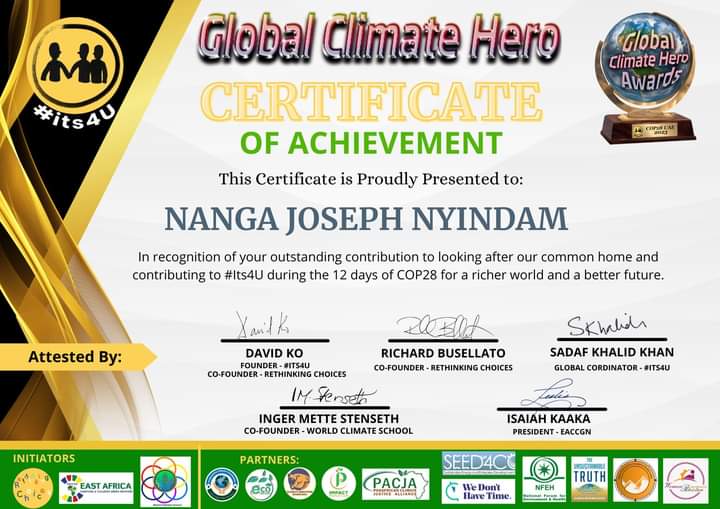 ActionYout7989's tweet photo. Thank you, God, this opportunity,  thank you it's4u for the recognition. #it's4u #ClimateAction #climatejustice https://t.co/8bEcBKsOwQ