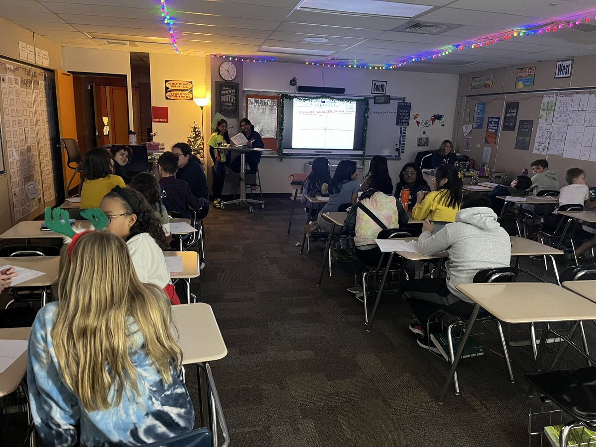 Maria Mendola (@missmendola) on Twitter photo WEB leaders <a href="/LarsonMS/">Larson Middle School</a> did a fantastic job leading our 6th graders in conversations and activities that emphasized the power of questions! Leaders broke down the difference between open and closed questions, and discussed beneficial times to use each. LOVE this mentorship!! 💙🤍 WEB leaders <a href="/LarsonMS/">Larson Middle School</a> did a fantastic job leading our 6th graders in conversations and activities that emphasized the power of questions! Leaders broke down the difference between open and closed questions, and discussed beneficial times to use each. LOVE this mentorship!! 💙🤍