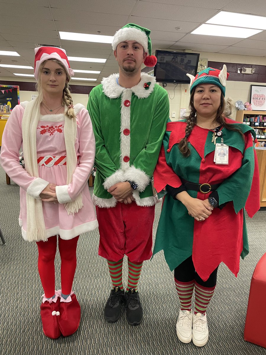 Rachel Lantz (@rachellantz6) on Twitter photo Having fun & practicing elf-contfol! Jk… Just taking an “elfie” with <a href="/mccurtain_sean/">Sean McCurtain</a> & <a href="/takeitec_se/">hayley hoelscher</a> 🎄🧝 <a href="/NISDCody/">Cody Elementary</a> #crazyboutcody Having fun & practicing elf-contfol! Jk… Just taking an “elfie” with <a href="/mccurtain_sean/">Sean McCurtain</a> & <a href="/takeitec_se/">hayley hoelscher</a> 🎄🧝 <a href="/NISDCody/">Cody Elementary</a> #crazyboutcody