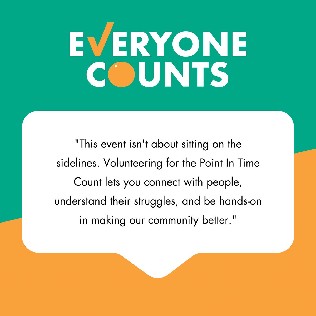 OCPIT's tweet photo. (2/2) Volunteer with us in January 2024 for the Orange County 2024 Point In Time Count! Visit https://t.co/cn24v7om0q to register. 
 
#EveryoneCountsOC2024 https://t.co/Ki5kQ97w4Q