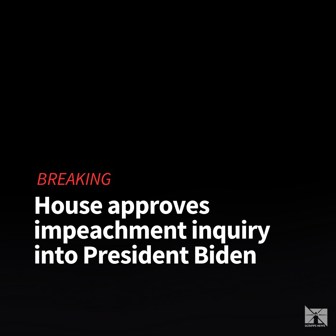 House approves impeachment inquiry into President Biden as