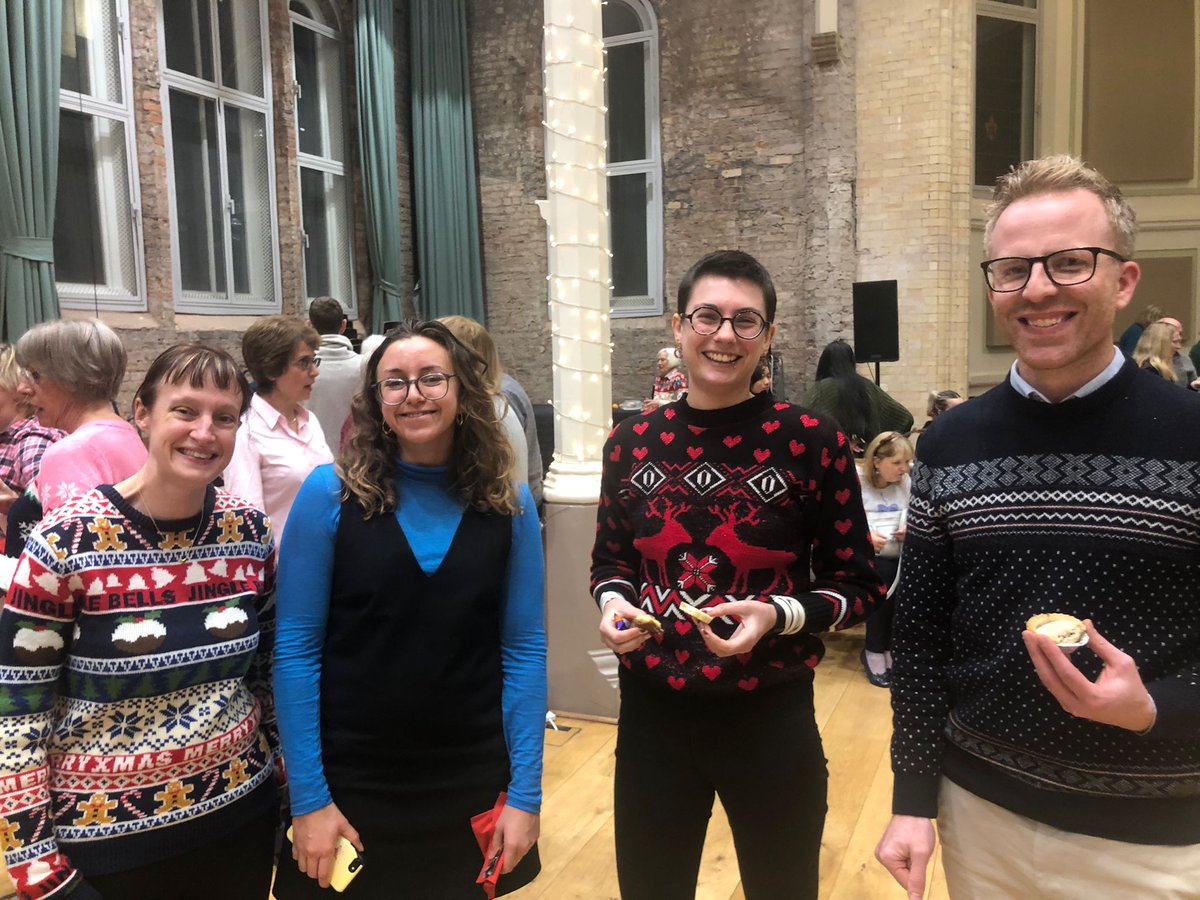 The mince pies were out at our rehearsal yesterday while preparing for the Hallé Carol Concerts this weekend!