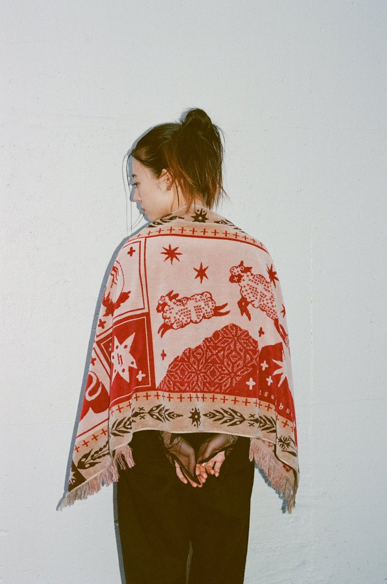 ✴︎まほうがつかえるフェイスタオル2023 [BEIGE/NAVY] ✴︎まほうが