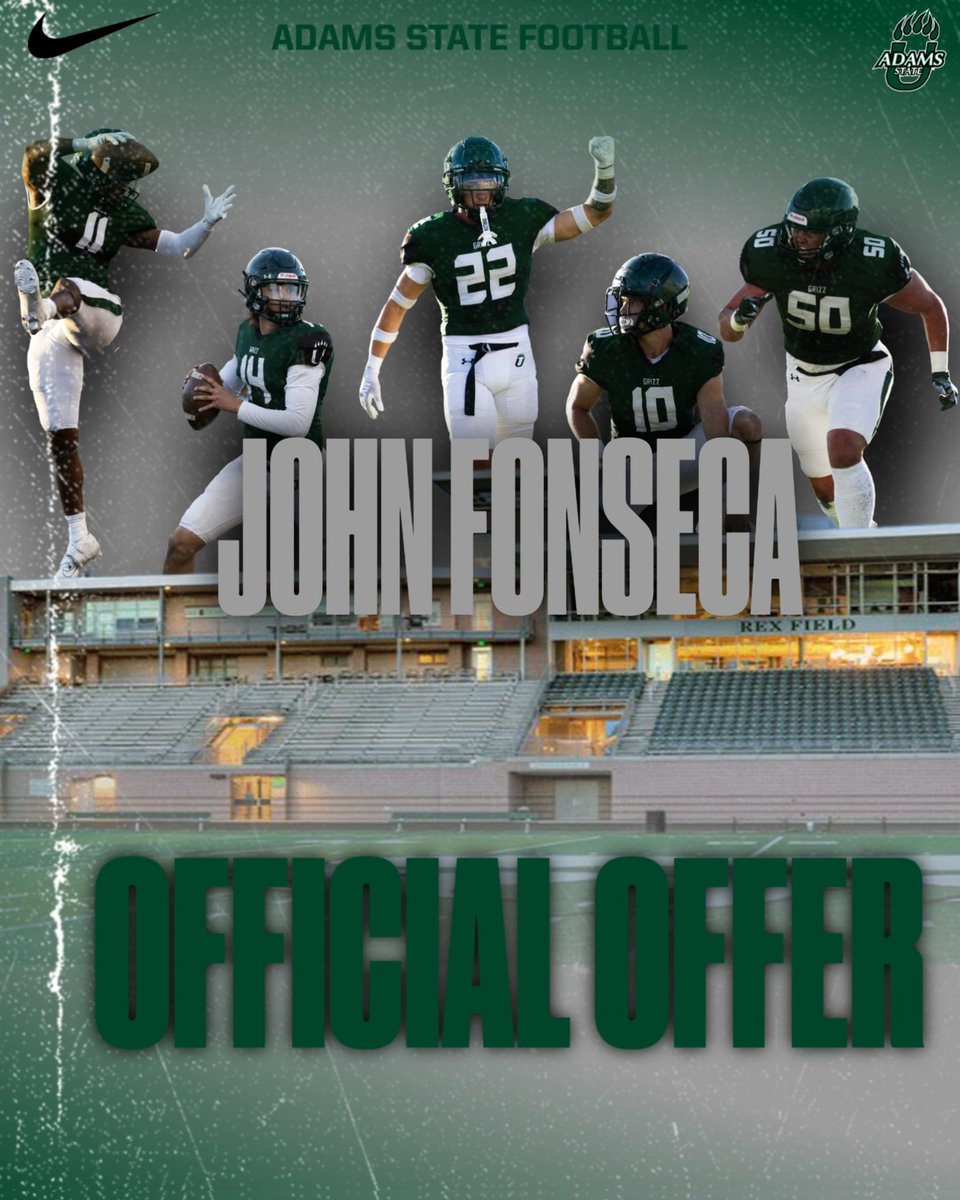 John Fonseca (@johnfonsecaiv) on Twitter photo After a call with <a href="/CoachRiley7/">Coach Riley</a> I am grateful to receive a offer from @AdamsStFTBL
<a href="/CoachJonesSAC/">Jonesy SAC Football</a> <a href="/KellyAkridge/">Kelly Akridge</a> <a href="/CoachNyssen/">Coach_Nyssen</a> <a href="/CoachPeeps/">Johnnie Peeples Jr</a>
<a href="/CoachReyes11/">Coach Reyes</a> After a call with <a href="/CoachRiley7/">Coach Riley</a> I am grateful to receive a offer from @AdamsStFTBL
<a href="/CoachJonesSAC/">Jonesy SAC Football</a> <a href="/KellyAkridge/">Kelly Akridge</a> <a href="/CoachNyssen/">Coach_Nyssen</a> <a href="/CoachPeeps/">Johnnie Peeples Jr</a>
<a href="/CoachReyes11/">Coach Reyes</a>