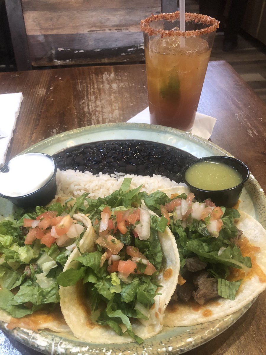 Warming up at the DC airport with tacos and micheladas while reviewing the @IBDConference agenda! – best way to prepare