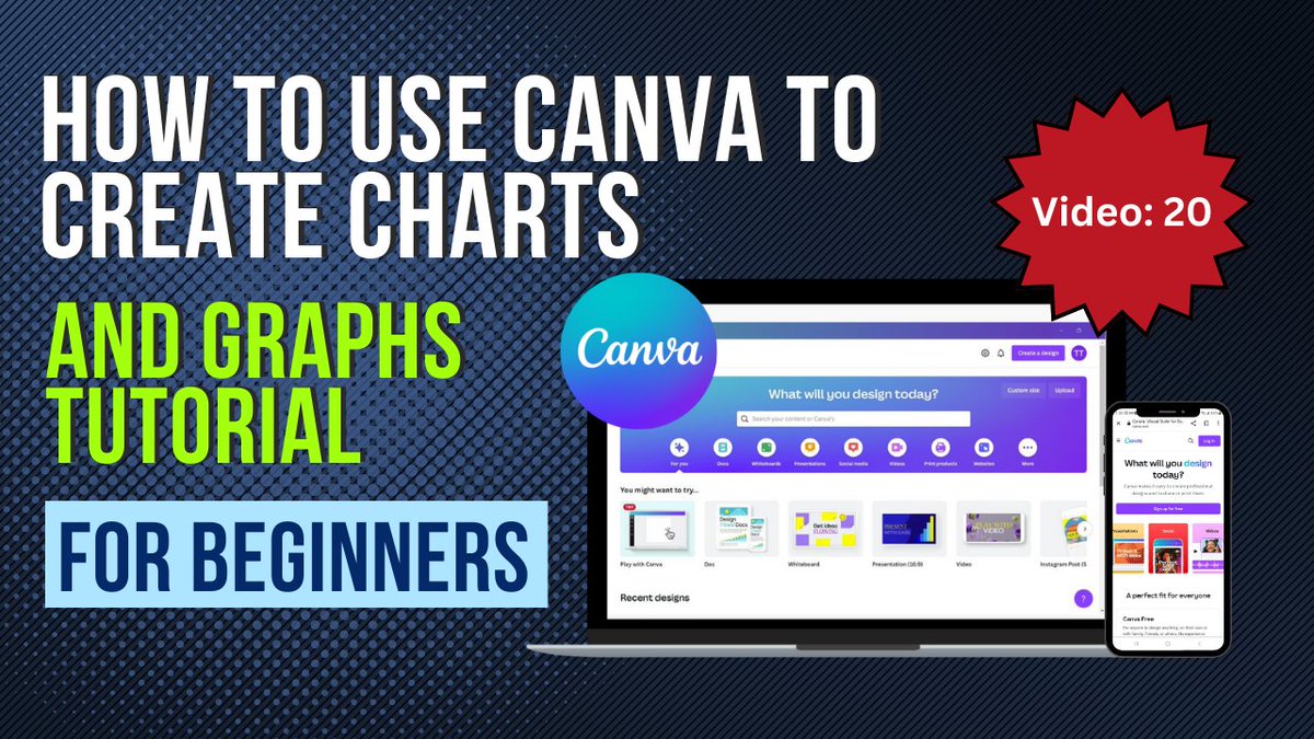 JustDreamItMedi's tweet photo. How To Use Canva To Create Charts And Graphs: Tutorial For Beginners https://t.co/sKrQlBApf9 via @YouTube
#CanvaCharts #DataVizWithCanva #CanvaForBeginners #VisualDataDesign #Canva https://t.co/GycbGOLwyP