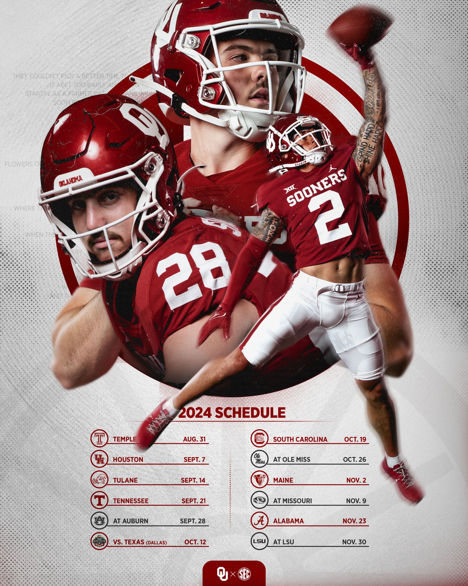 Ou Sooners Football Schedule 2025 Tickets
