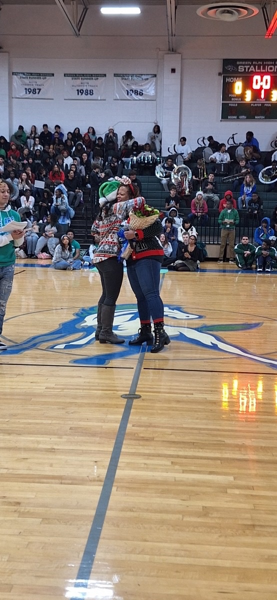 Ms. Twyman's farewell send off. We will all miss you. We wish you nothing but the best on your next adventure !!