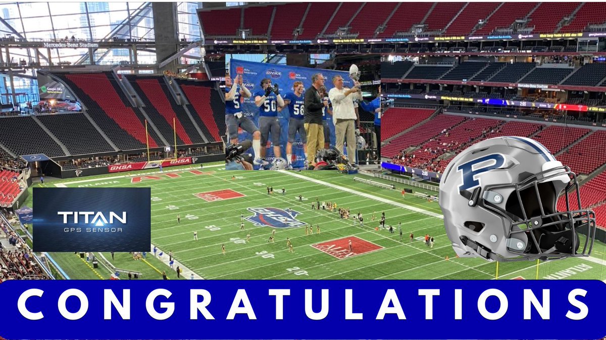 Congratulations to <a href="/titansensor/">TITAN Sports</a> user <a href="/coachshoultz/">Randall Shoultz</a> and the Pierce County Bears on winning the <a href="/OfficialGHSA/">GHSA</a> football all state championship!