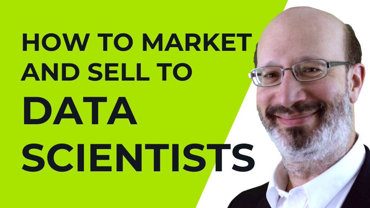 🚀[Watch] How to Market & Sell to Data Scientists hubs.li/Q01WQ78L0 #datascientist #datasciencetools #ContentMarketing #SalesEnablement #EnterpriseTechnology #SaaS